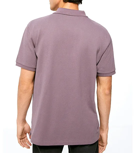 Basic Piqué Polo Lilac Purple