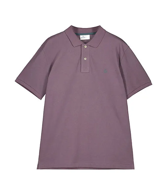 Basic Piqué Polo Lilac Purple