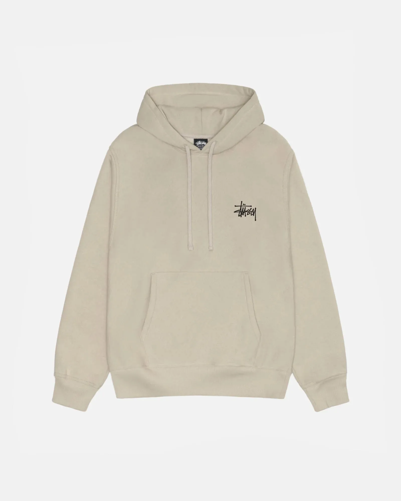 BASIC STÜSSY HOODIE / KHAKI