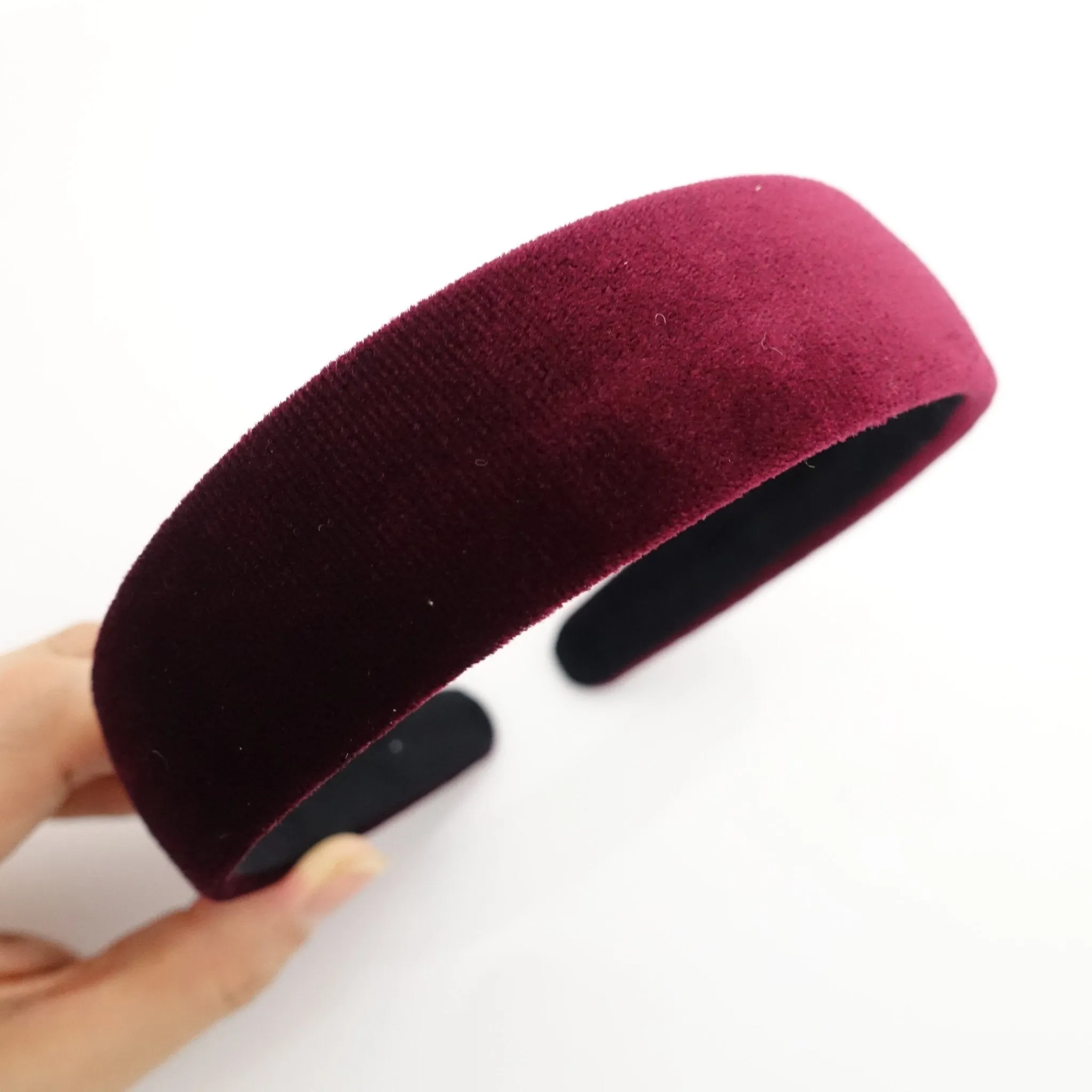 basic velvet fashion hairband for women