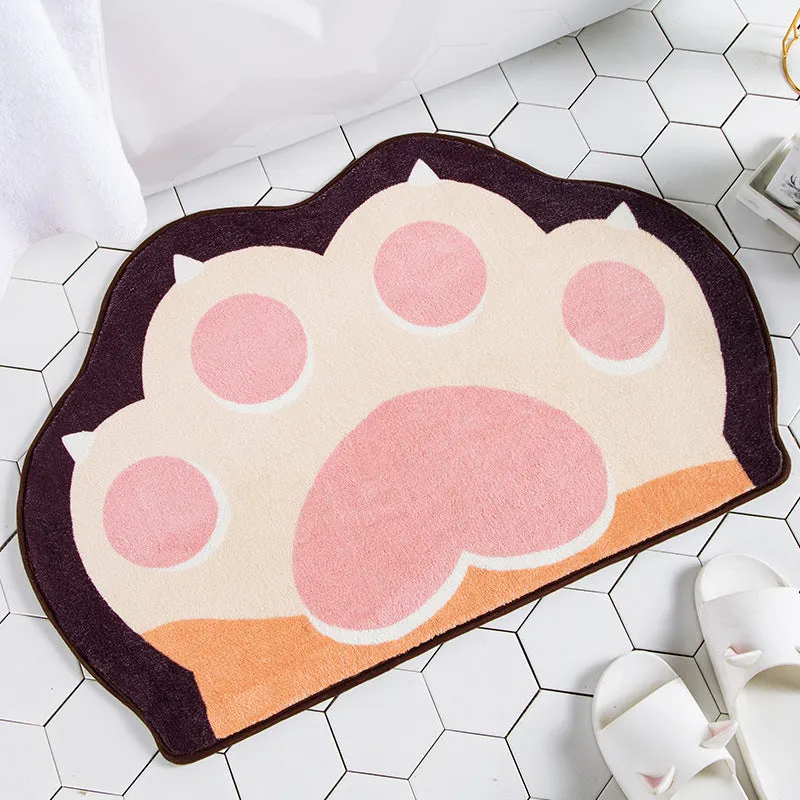 Bathroom absorbent mat