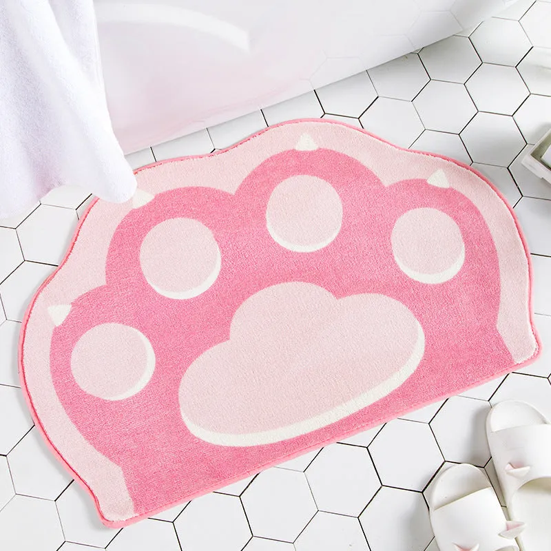 Bathroom absorbent mat