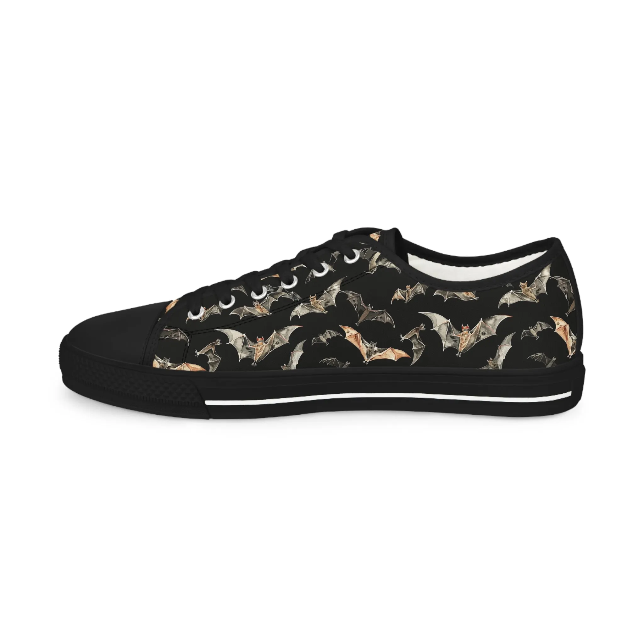 Bats Design  -  Men's Low Top Sneakers - China