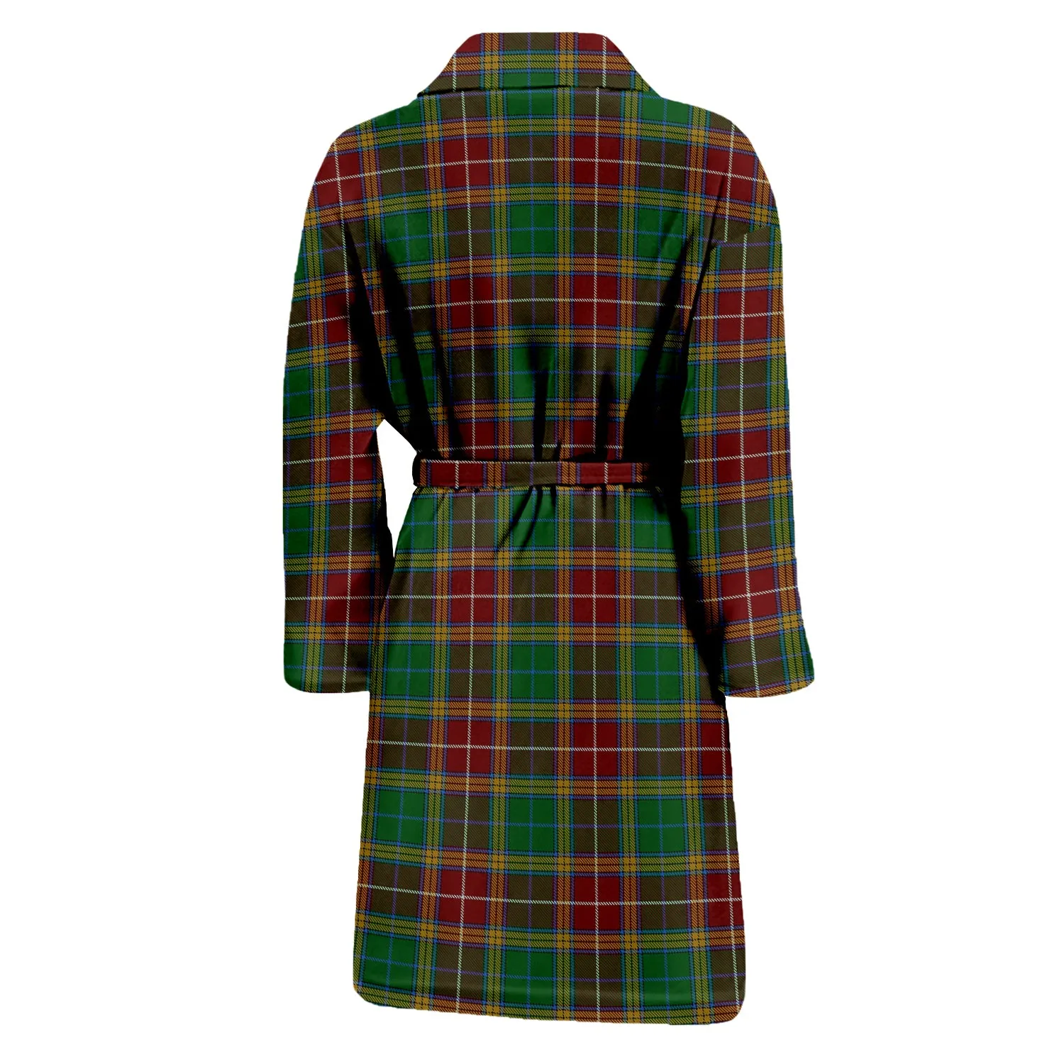 Baxter Tartan Bathrobe with Family Crest