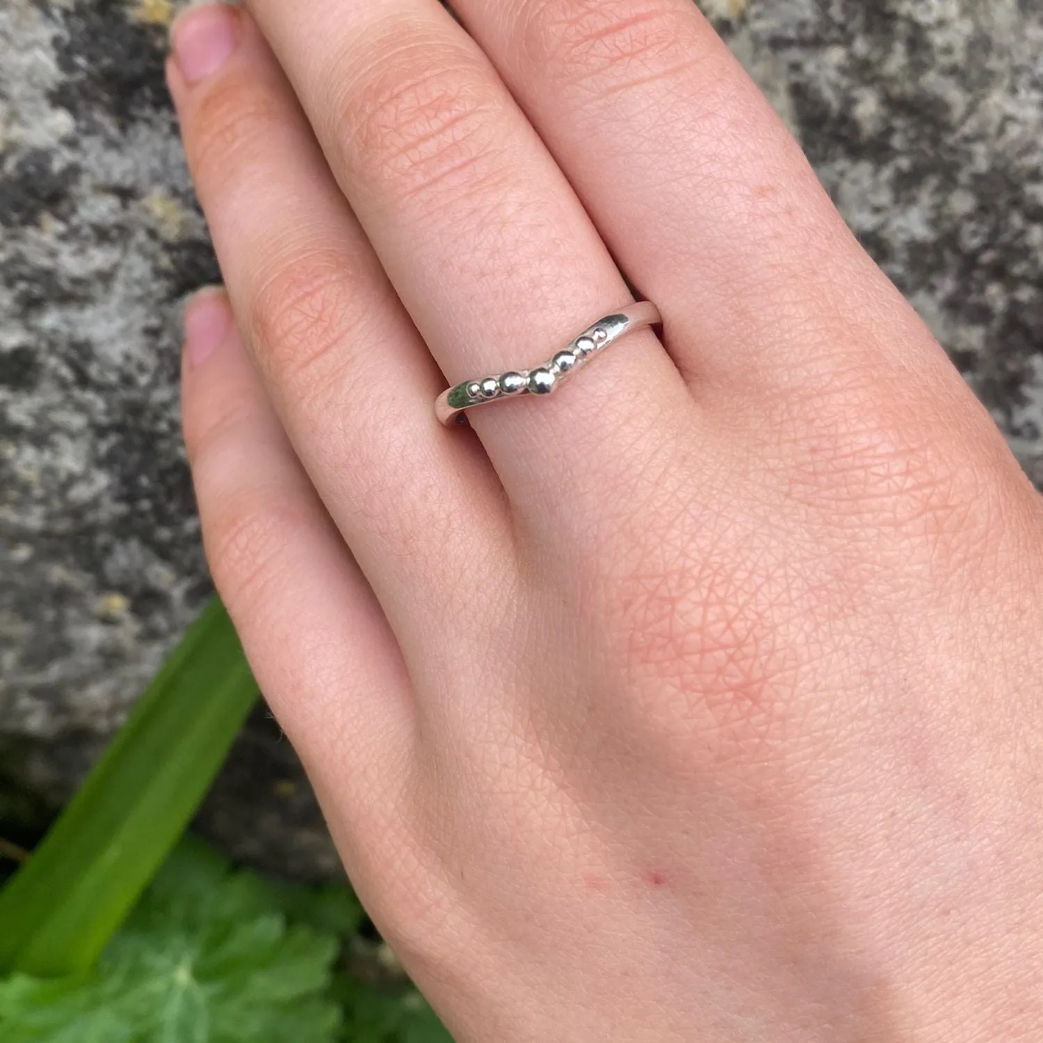 Beaded Fairie Tiara Ring