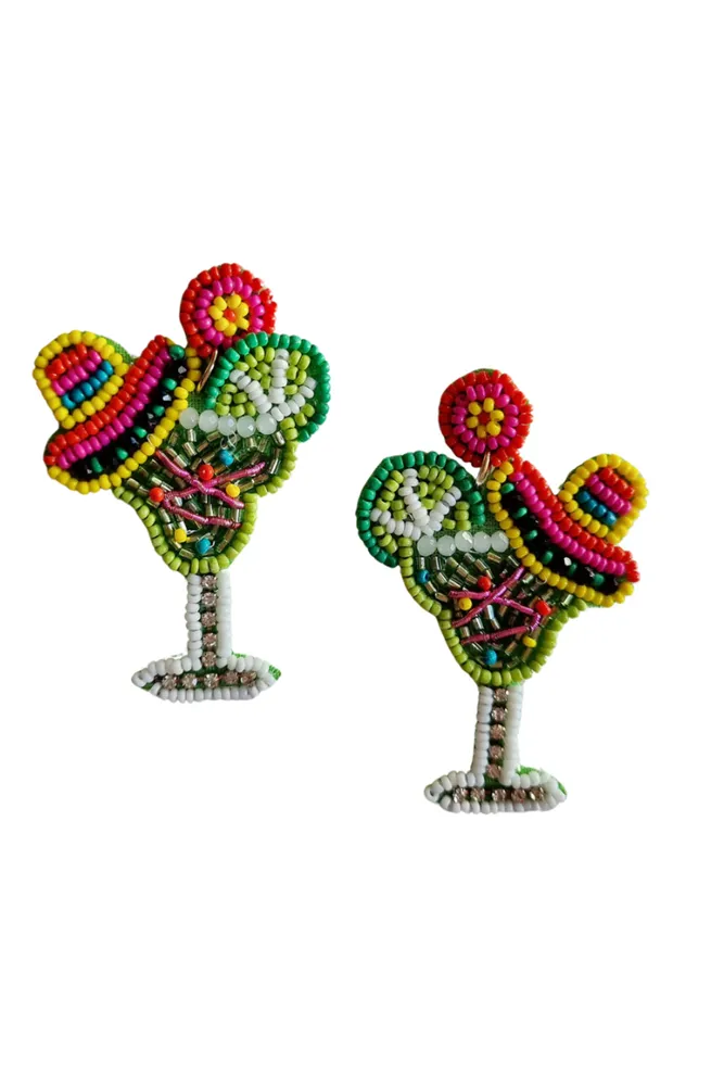 Beaded Margarita Earring