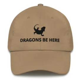 Bearded Dragon Hat | Dragons Be Here | Perfect gift for the beardie lover!