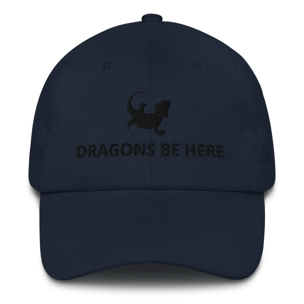 Bearded Dragon Hat | Dragons Be Here | Perfect gift for the beardie lover!