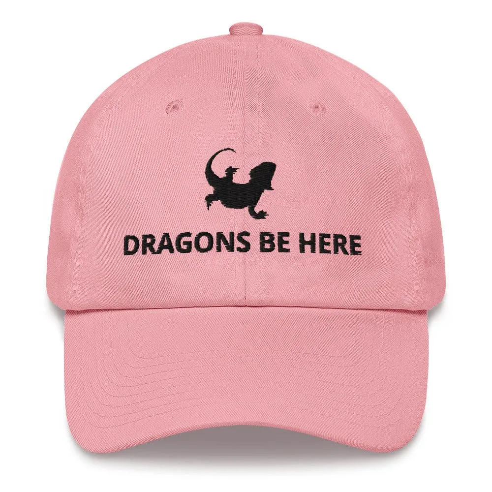 Bearded Dragon Hat | Dragons Be Here | Perfect gift for the beardie lover!