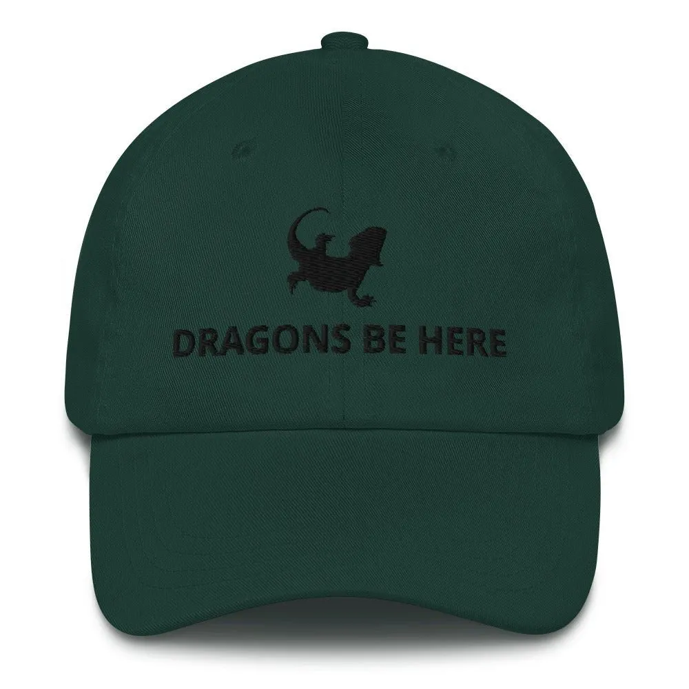 Bearded Dragon Hat | Dragons Be Here | Perfect gift for the beardie lover!