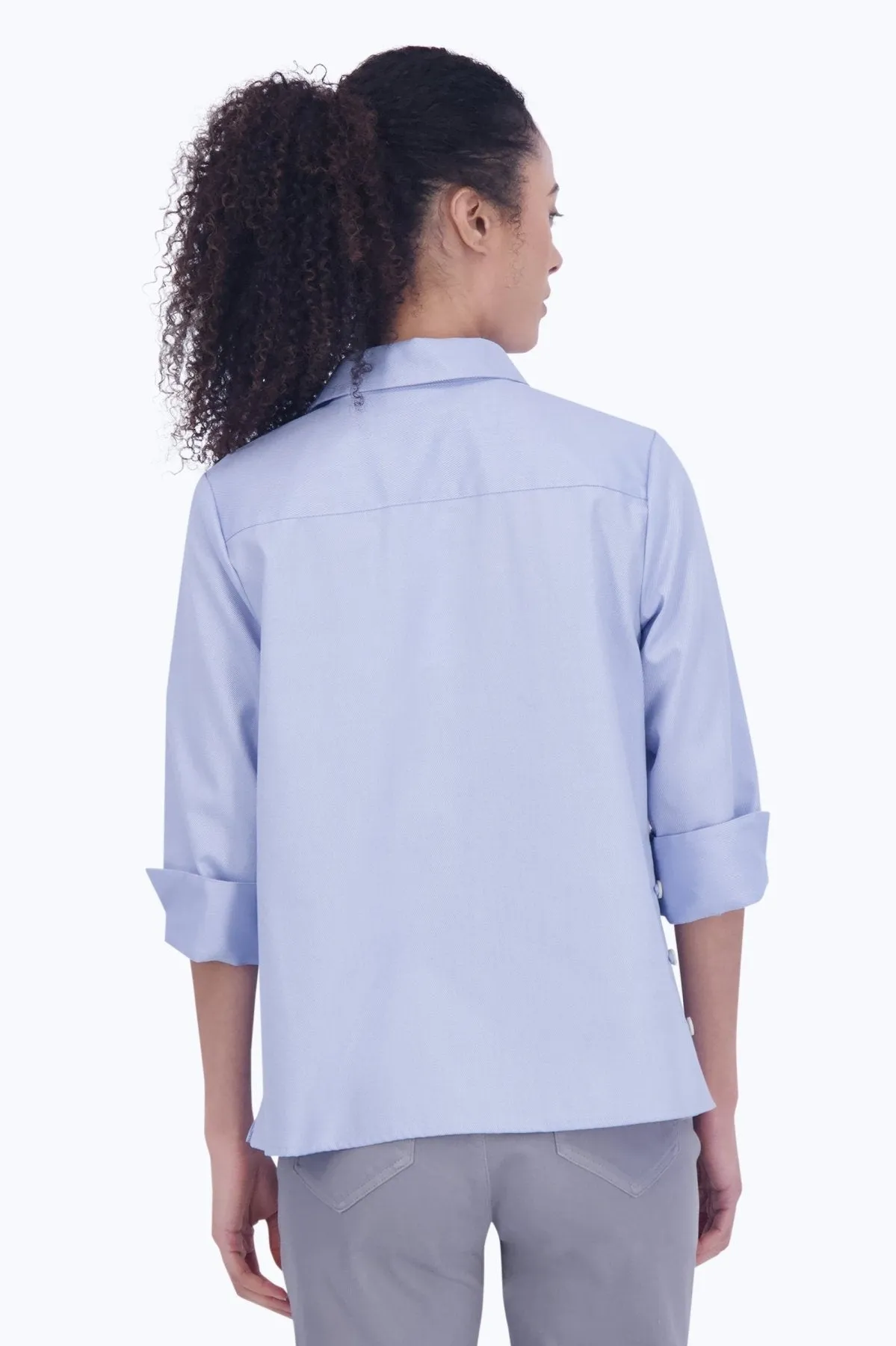 Beatrice Plus No Iron Cavalry Twill Shirt