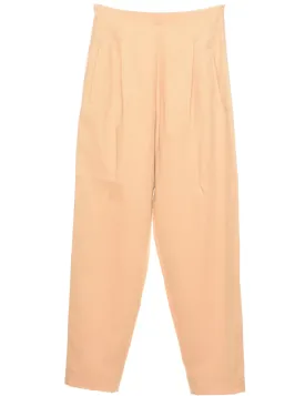 Beige Tapered Trousers - W28 L31