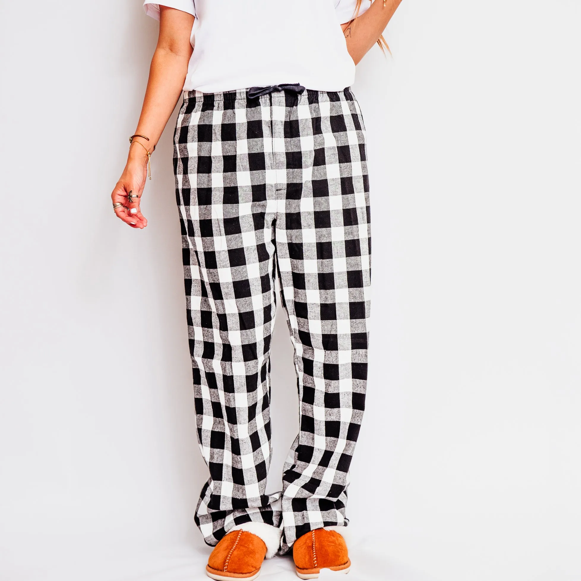 Believe In The Magic Tree | Plaid Pajama Set