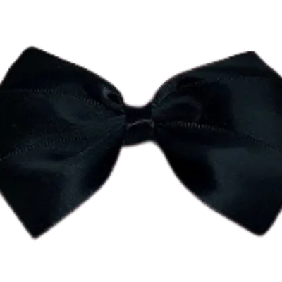 Bella Hair Bow - Satin solid (5 Colours)