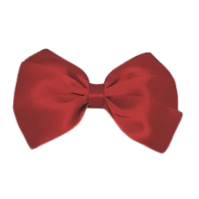 Bella Hair Bow - Satin solid (5 Colours)