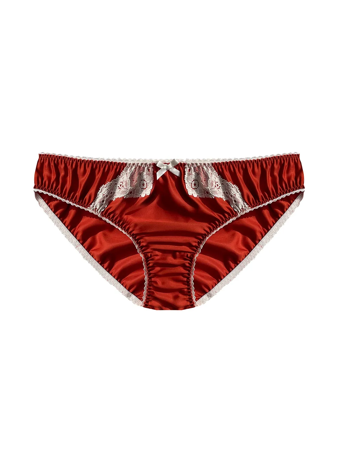 Bella Orange Organic Bamboo Silk Knicker