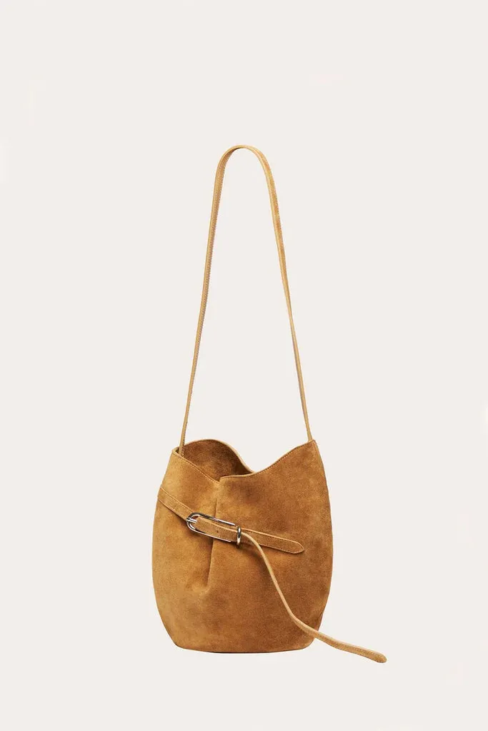 Belted Bucket Bag