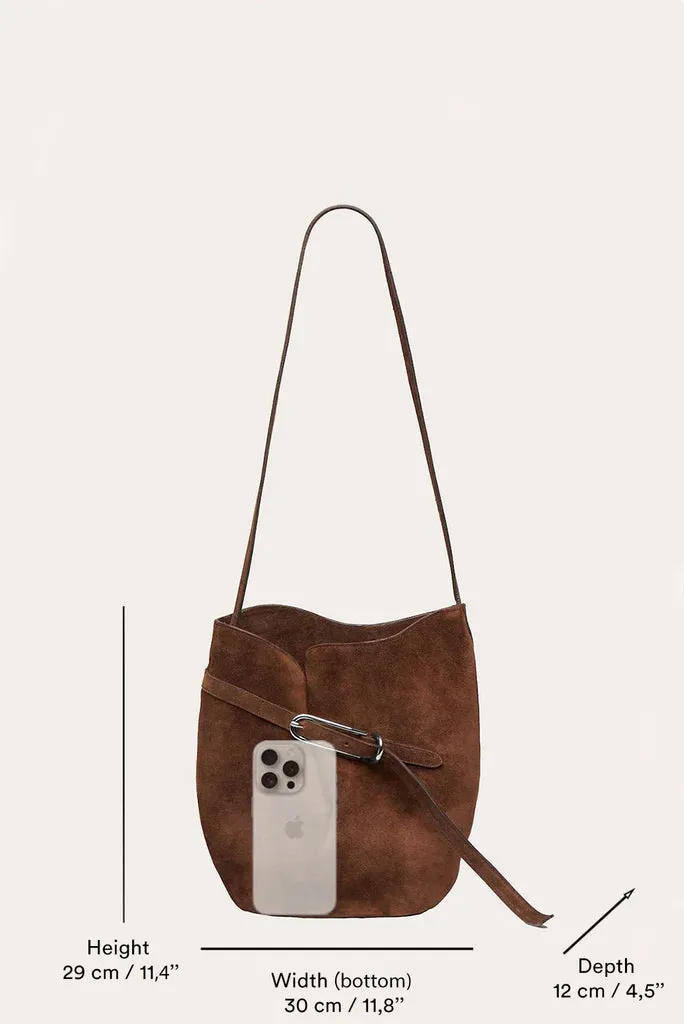 Belted Bucket Bag