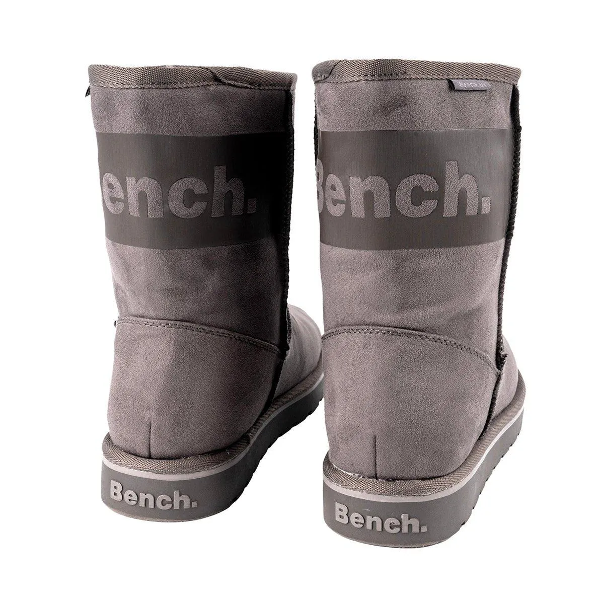 Bench Snow Boots Fabric Grey Colour For Women