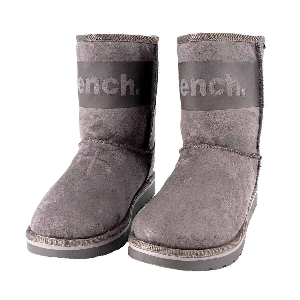 Bench Snow Boots Fabric Grey Colour For Women