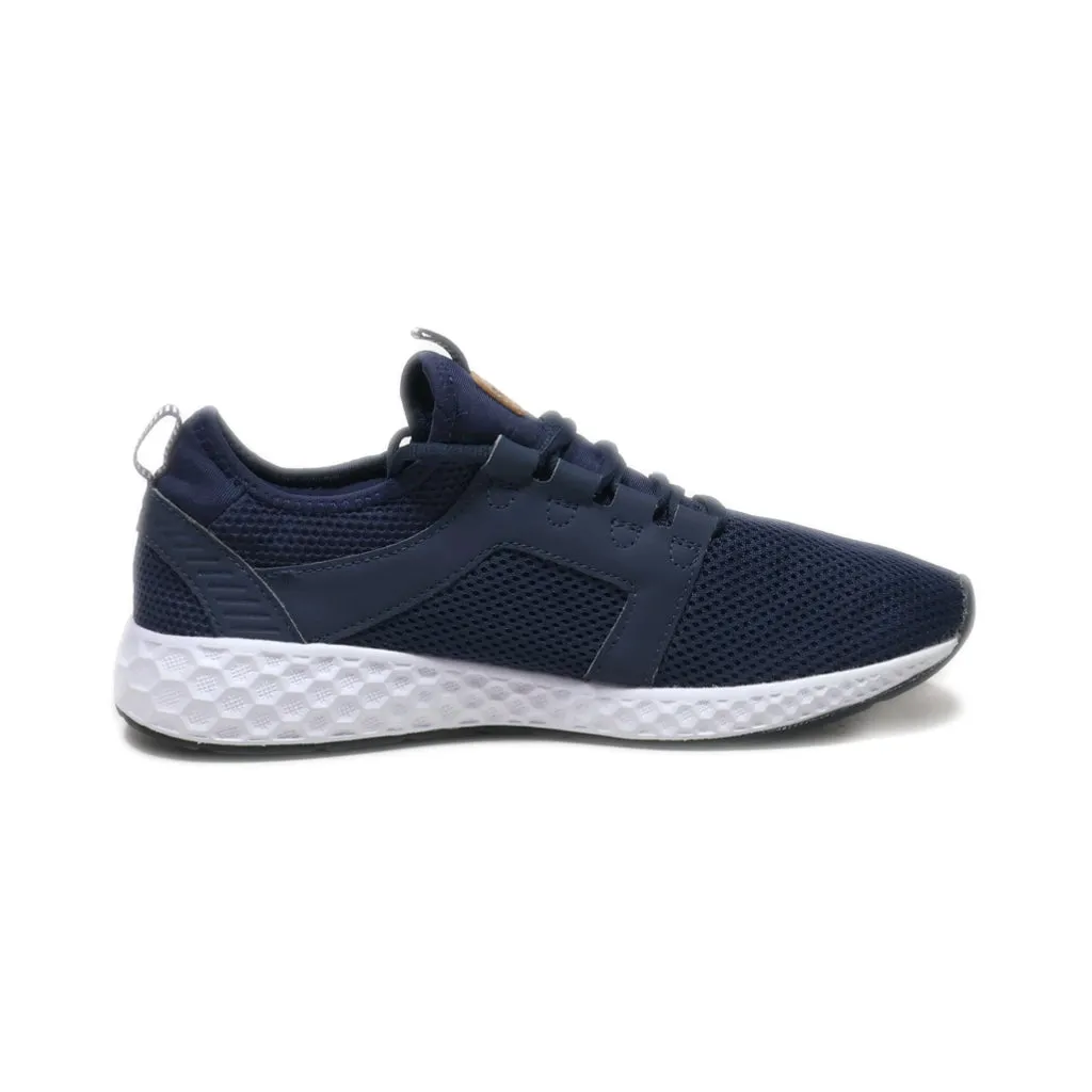 Bench. Sport Shoes Leather Blue Colour For Men