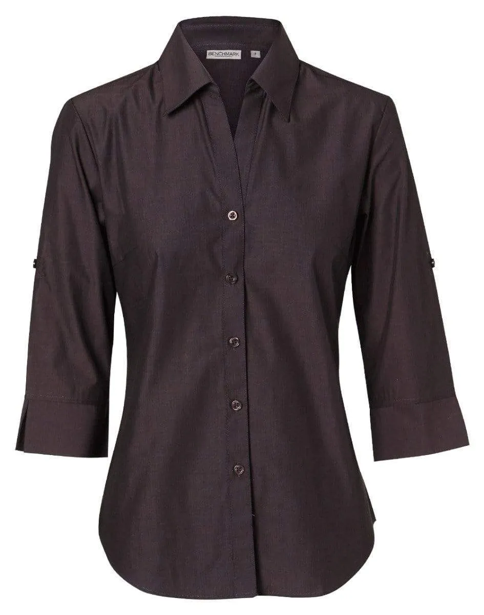 BENCHMARK Women's Nano ™ Tech 3/4 Sleeve Shirt M8003