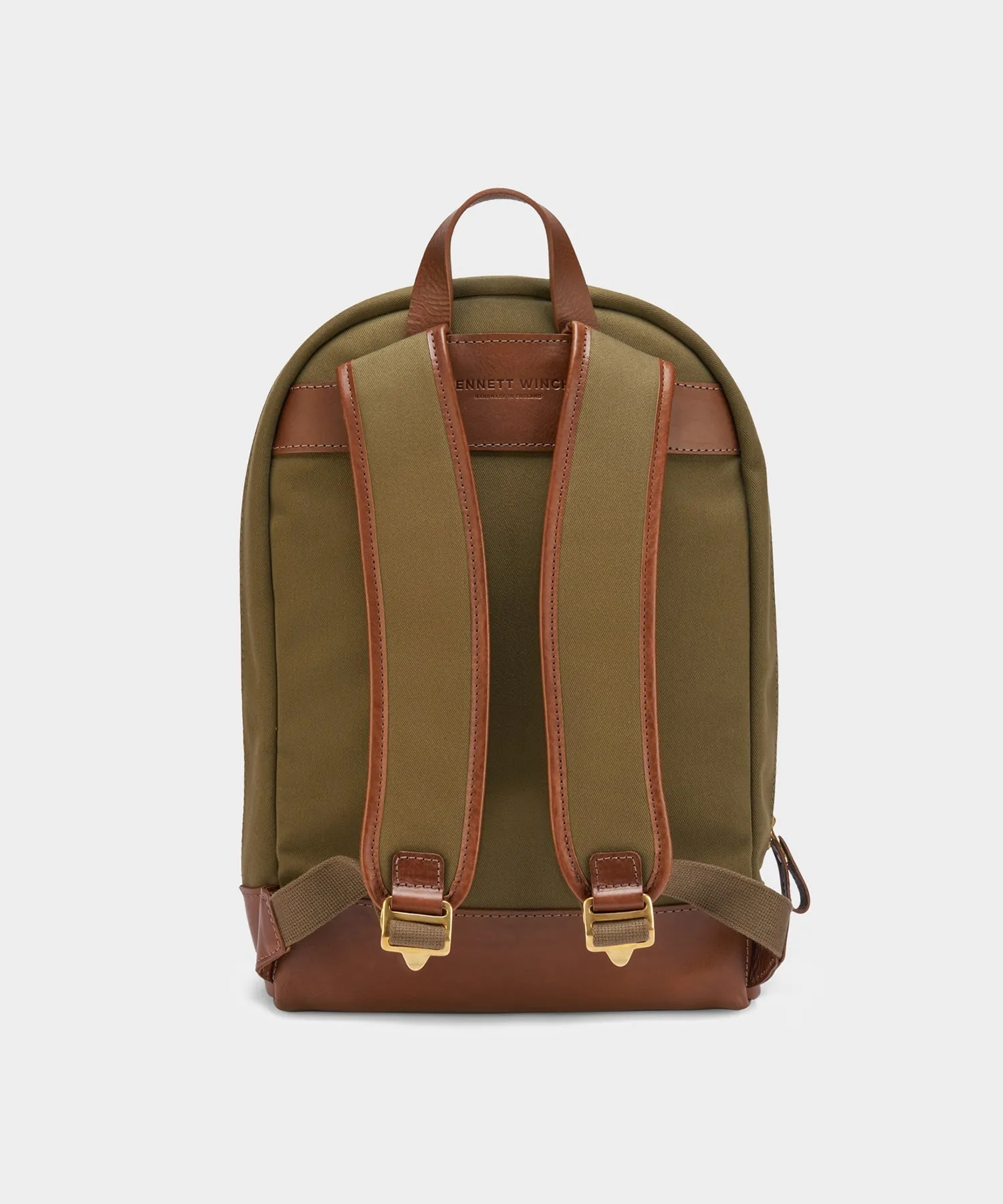 Bennett Winch Canvas Backpack in Olive