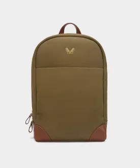 Bennett Winch Canvas Backpack in Olive