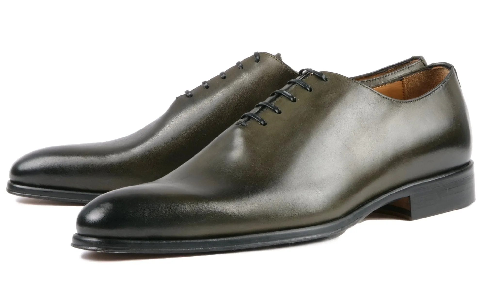 Benson Wholecut Oxford Olive Green