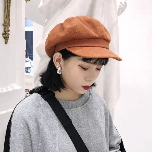 Beret Hat For Women- French Painter Fashion Style Hat - Fall Winter Fashion Artist Painting Hat For Women - Cap - Christmas Gift