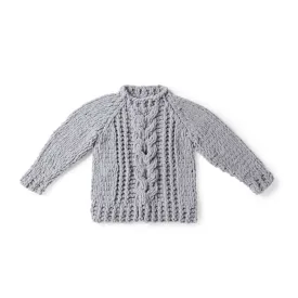 Bernat Craft Alize EZ Cabled Pullover