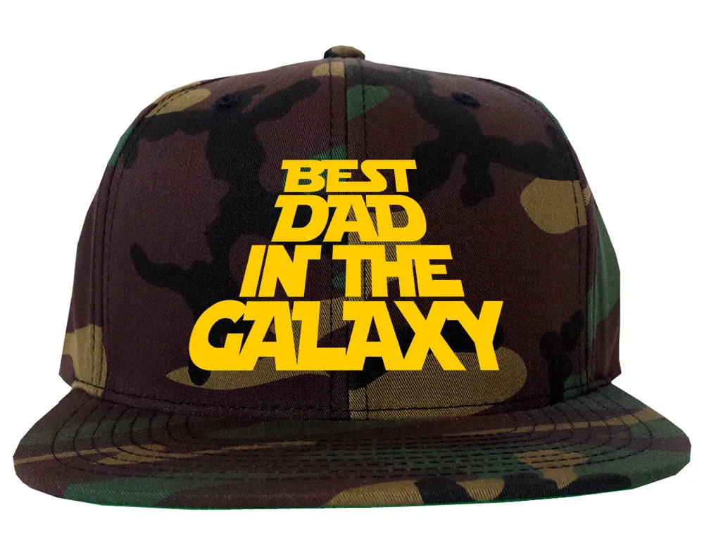 Best Dad In The Galaxy Mens Snapback Hat