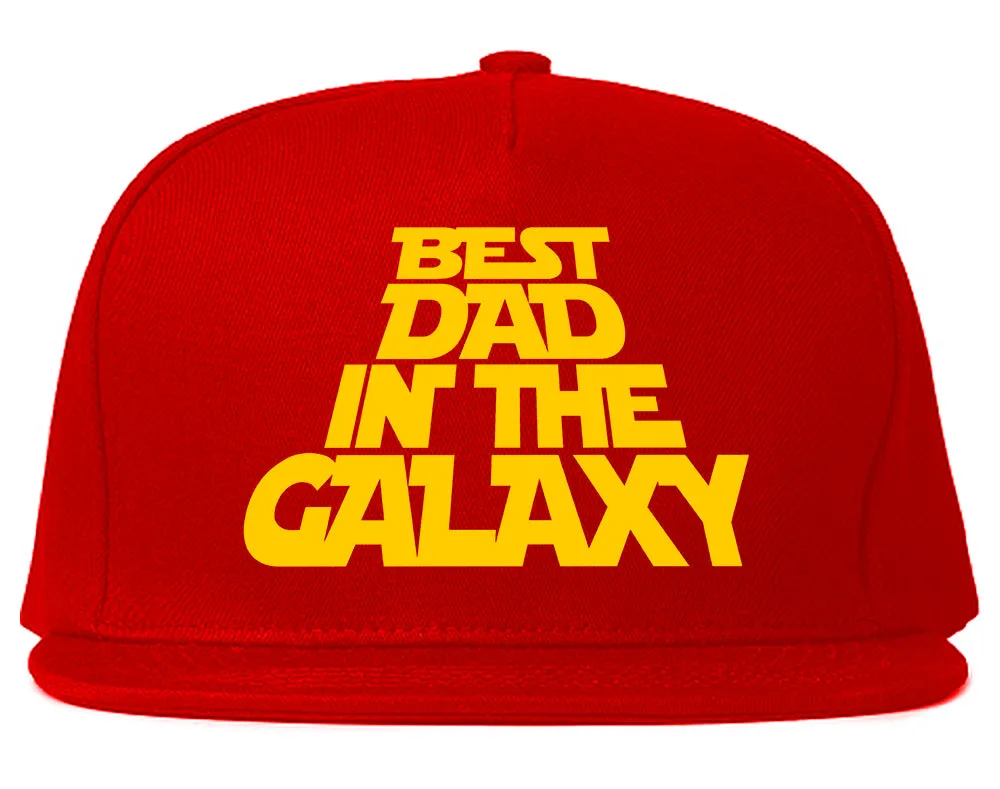 Best Dad In The Galaxy Mens Snapback Hat