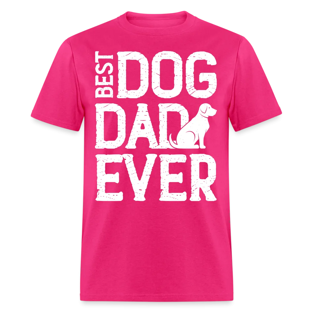 Best Dog Dad Ever T-Shirt (Dog Lover Dad Tee)