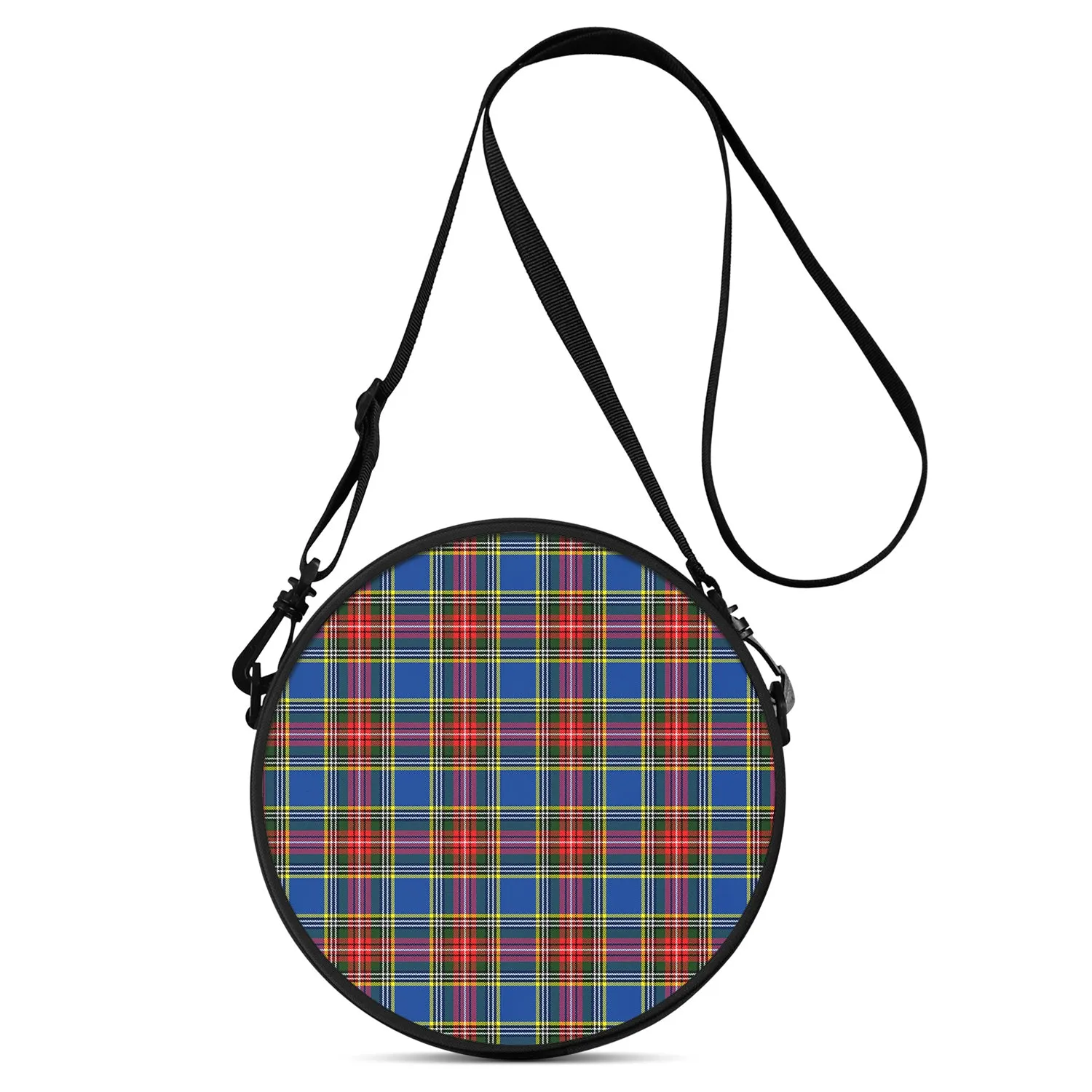 Bethune Tartan Round Satchel Bags