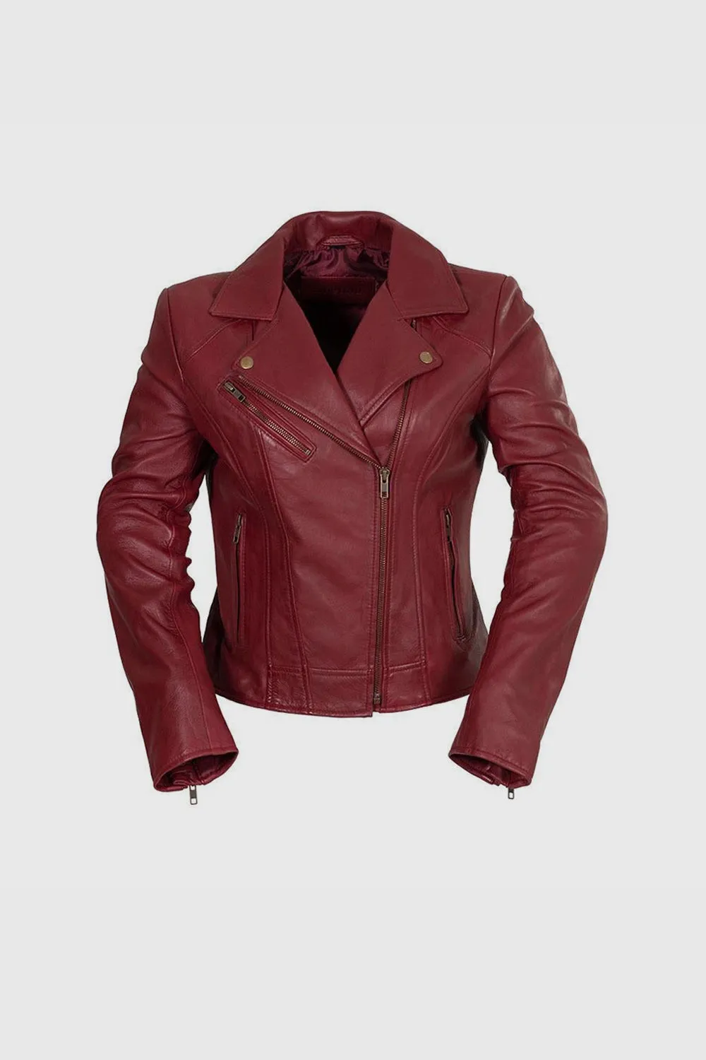 Betsy - Women's Fashion Lambskin Leather Jacket