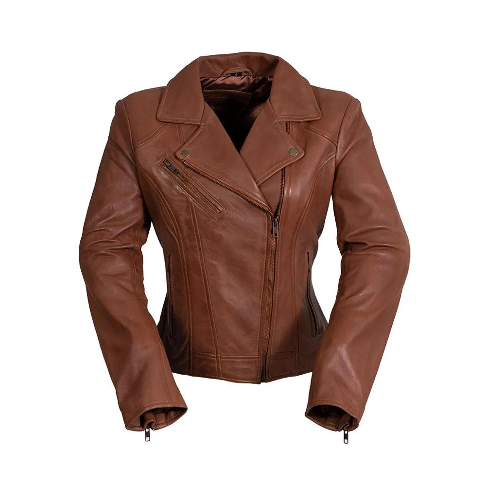 Betsy - Women's Fashion Lambskin Leather Jacket