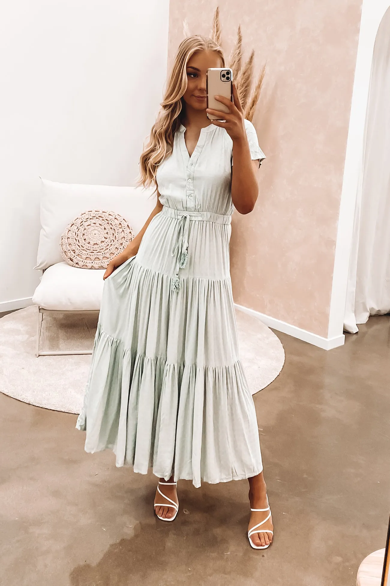 Bianca Maxi Dress Sage