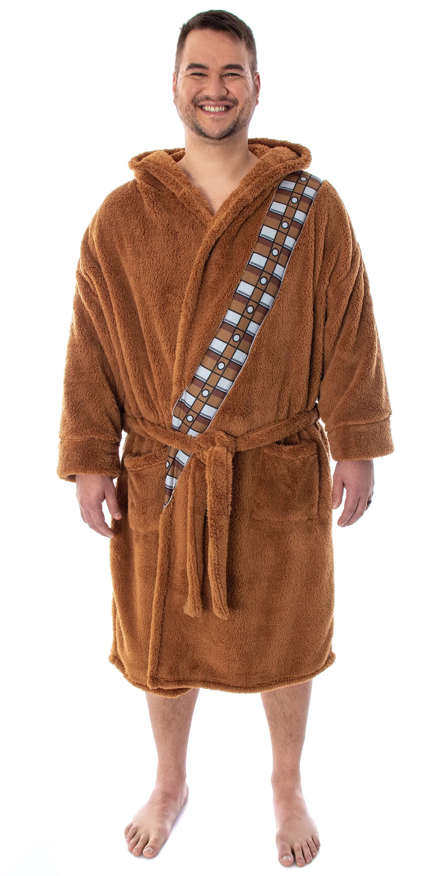 Big and Tall Chewbacca Costume Robe Star Wars Adult Plush