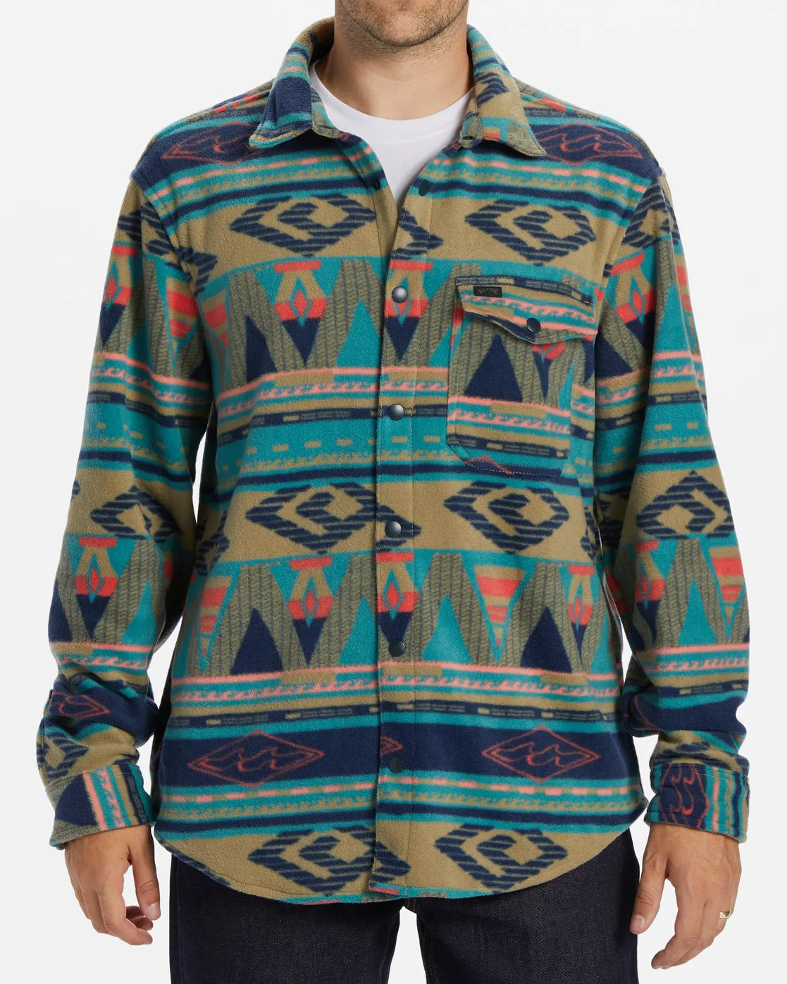 Billabong Furnace Flannel L/S Shirt-Pacific