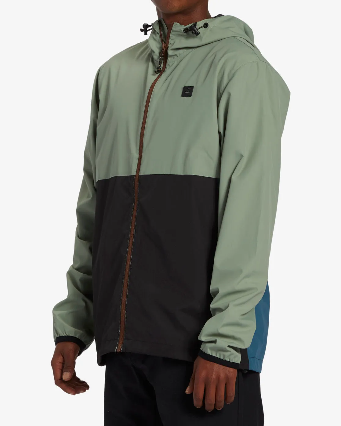 Billabong Transport Windbreaker Jacket-Sage