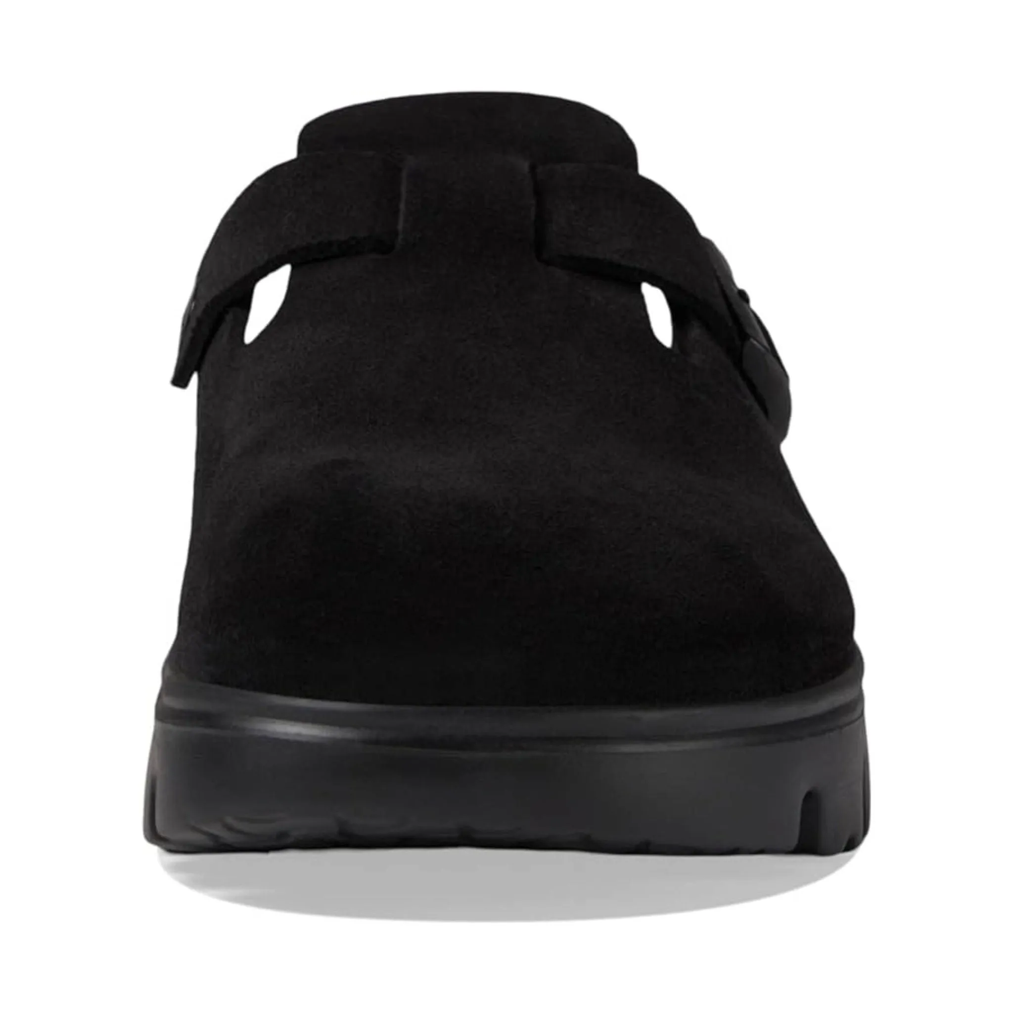 Birkenstock Papillio Boston Chunky Clog - Black Suede