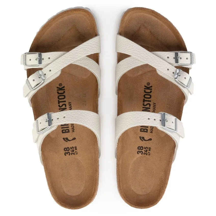 Birkenstock Women's Franca - White Leather