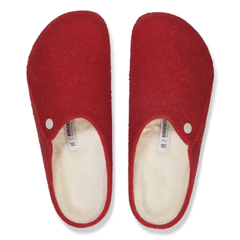 Birkenstock Zermatt Shearling - Active Red