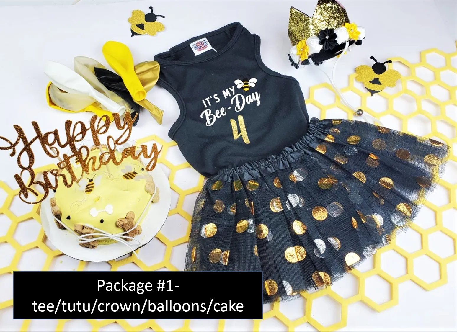 Birthday Party Package | It's My Bee-Day