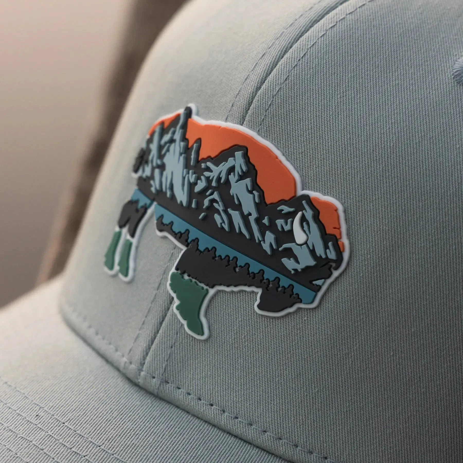 Bison Range Trucker Hat