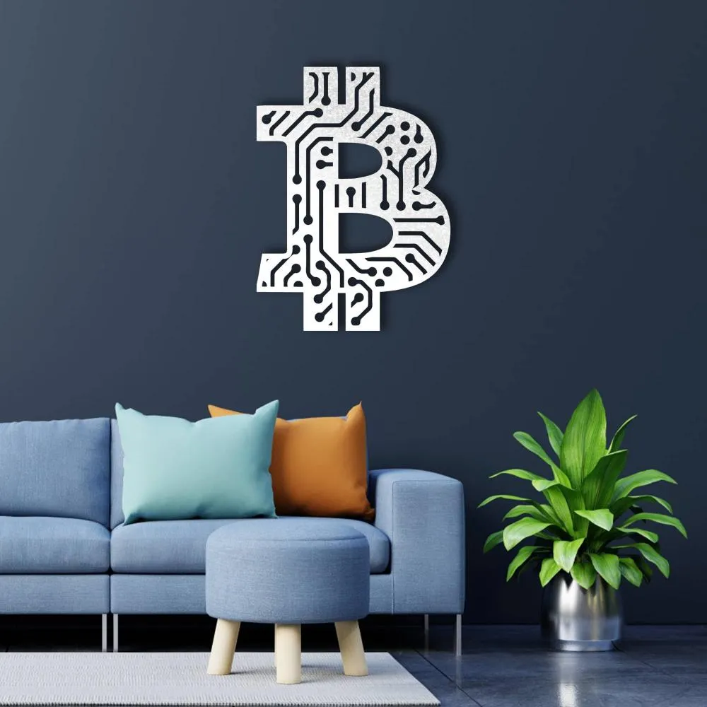 Bitcoin, Crypto Coin Wall Art