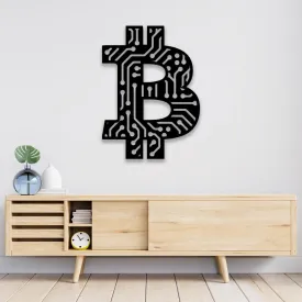 Bitcoin, Crypto Coin Wall Art