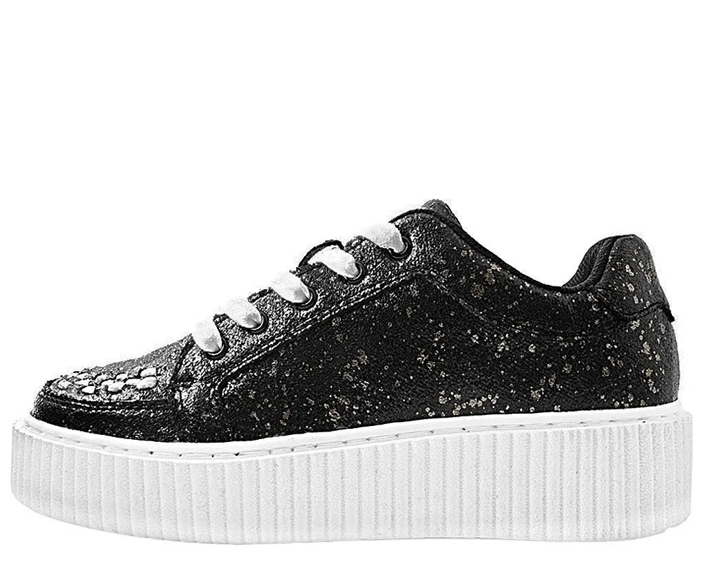 Black & Chrome Paint Splatter Casbah Creeper