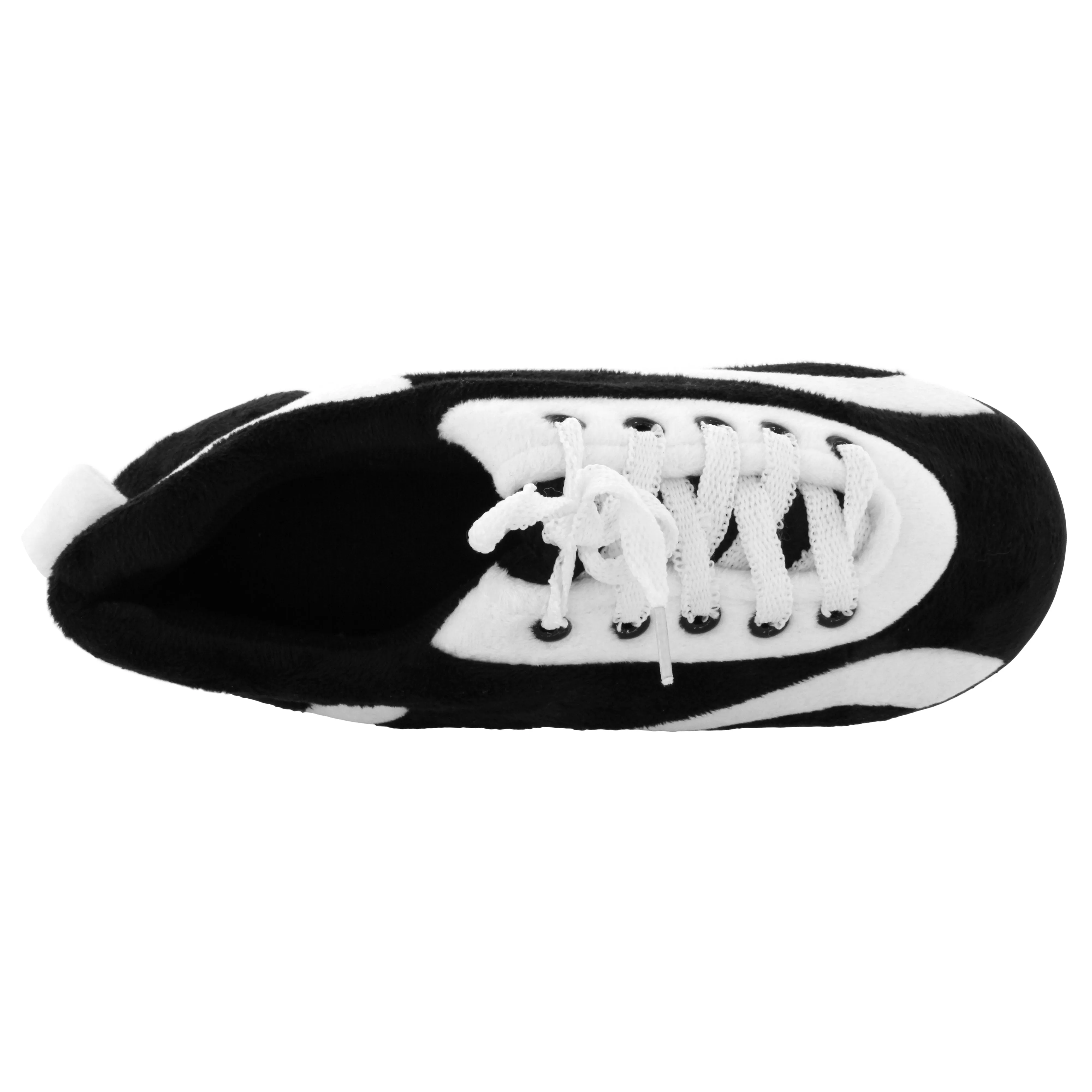 Black and White All Around Indoor Outdoor Slipper